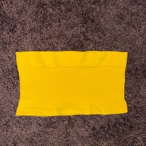 yellow free people bandeau